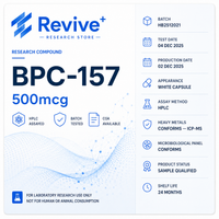 BPC-157 (60 CAPSULES) — certificate of analysis