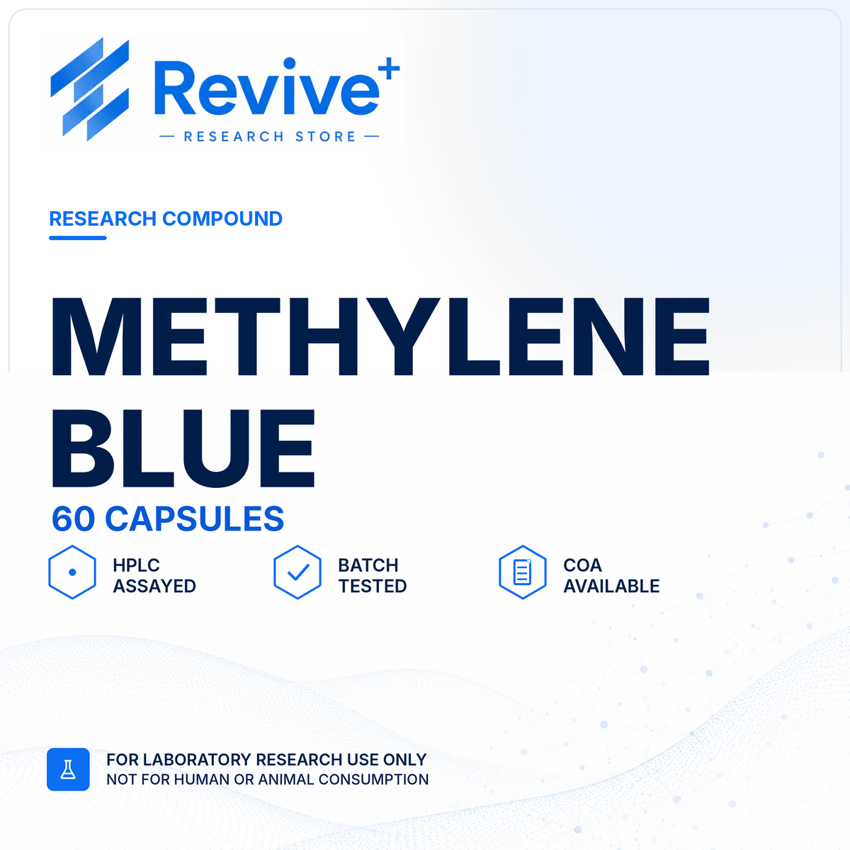 METHYLENE BLUE (60 CAPSULES) — research compound