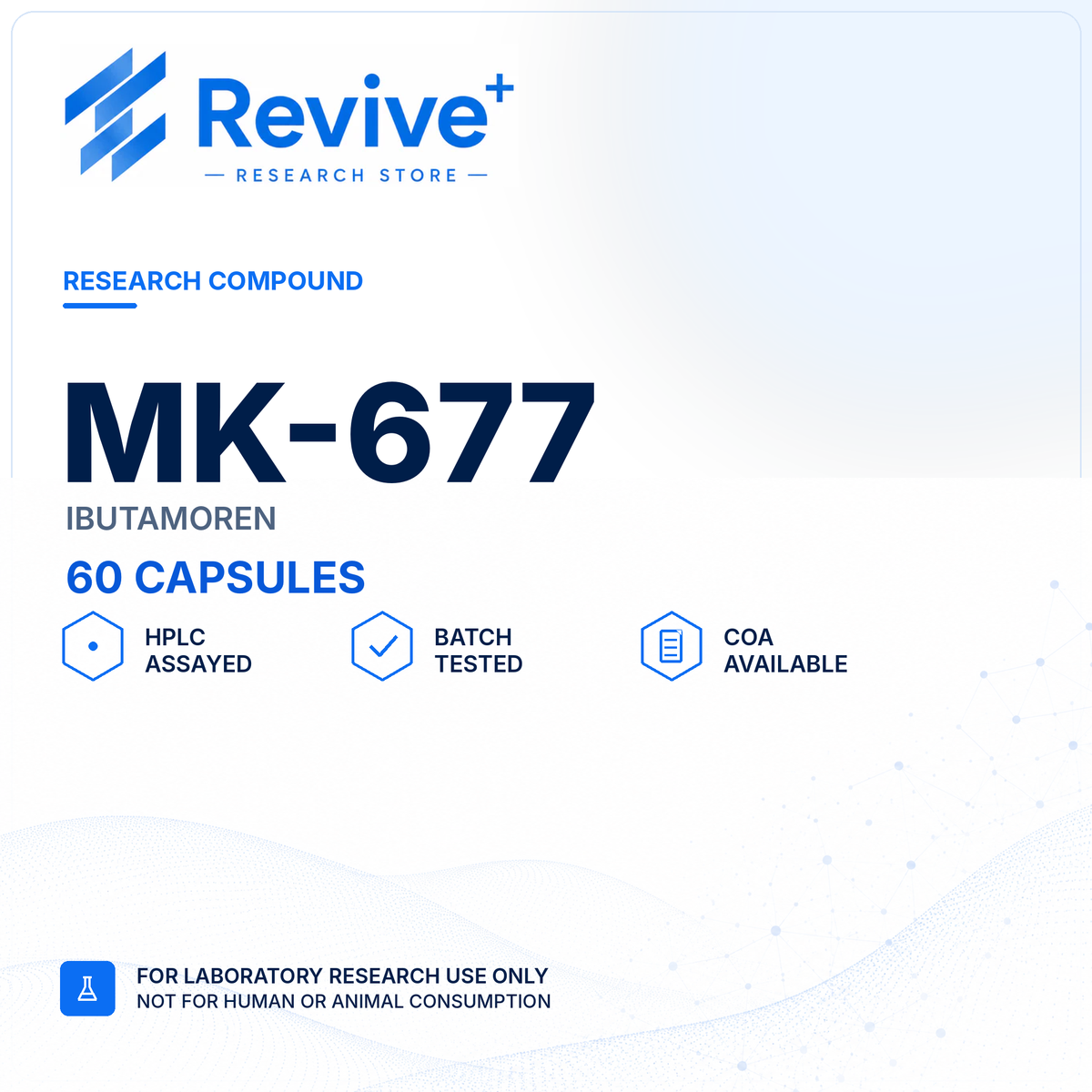 MK-677 - IBUTAMOREN (60 CAPSULES) — research compound